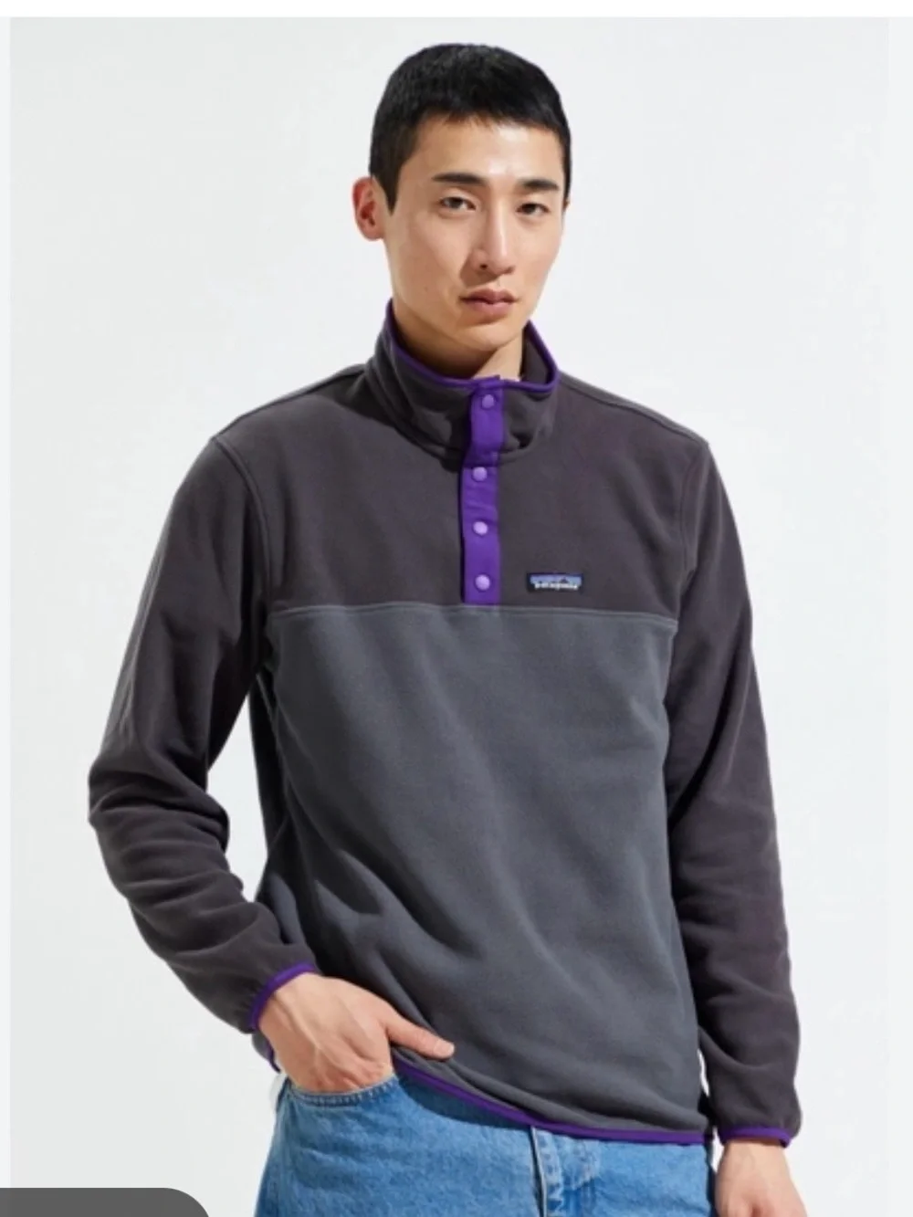 Men’s Patagonia micro fleece pullover
